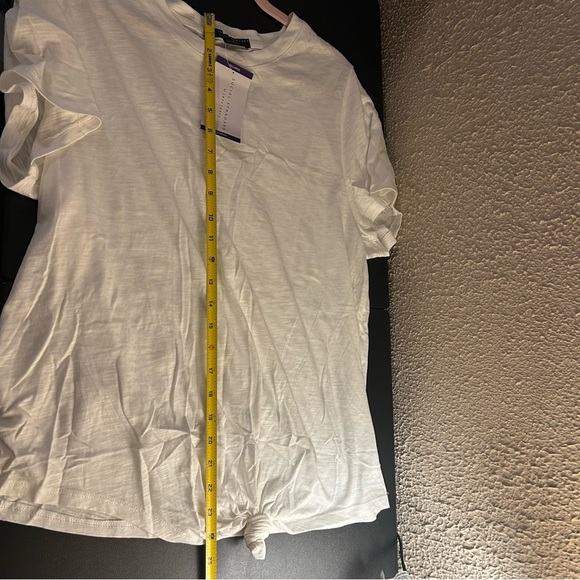 Social Standard by Sanctuary NWT T Shirt Women's Size XXL Knot Short Sleeves - Picture 7 of 8